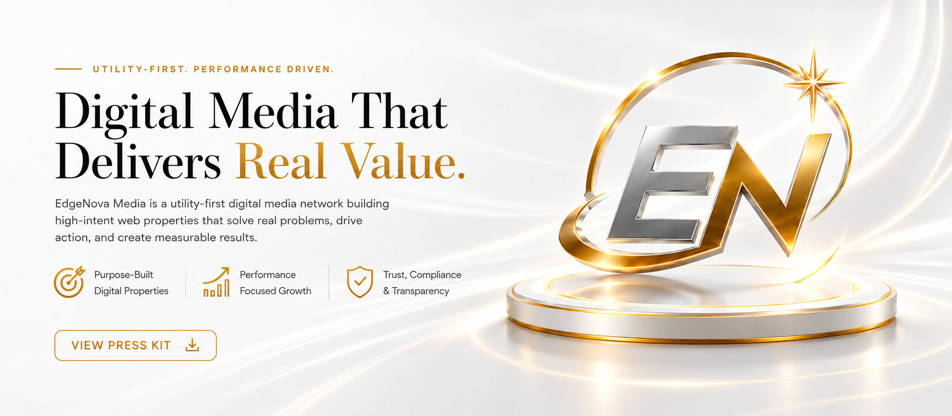 EdgeNova Media hero banner